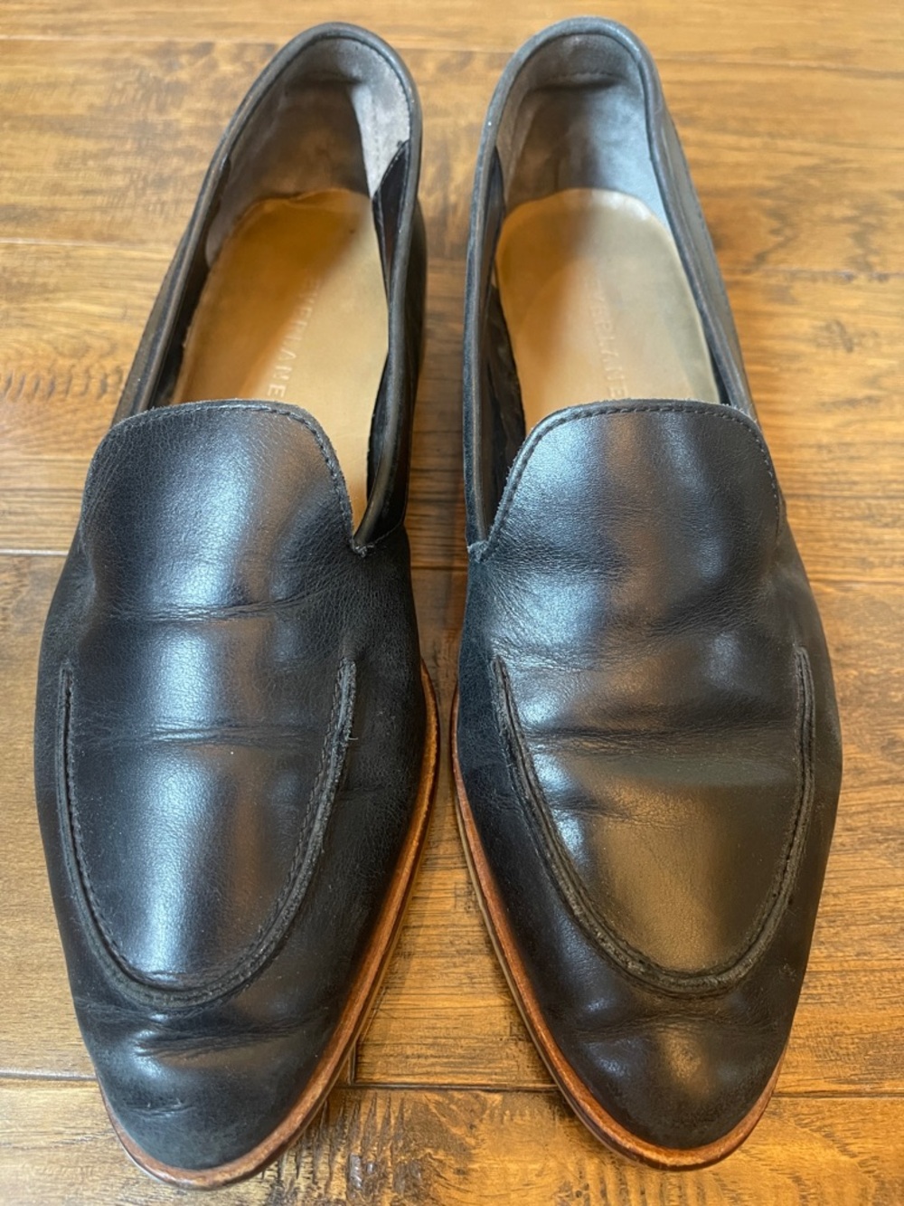Everlane Modern Loafers Black Leather - Picture 5 of 8